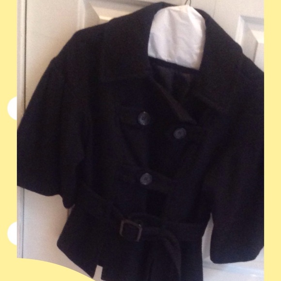 🍂 EUC GUESS Pea Coat 🍁 - Picture 1 of 3